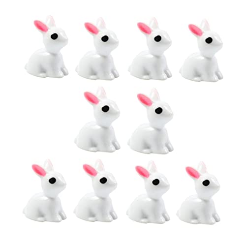 LIFKICH Miniatur Hasen Figuren Weiße Tier Deko Für Garten Puppenhaus Und Mikrolandschaften üße Rabbit Ornamente Für Kreative Miniaturwelten LIFKICH Miniatur Hasen Figuren Weiße Tier Deko Für Garten Puppenhaus Und Mikrolandschaften üße Rabbit Ornamente Für Kreative Miniaturwelten von LIFKICH