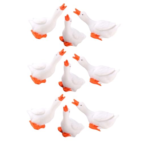 LIFKICH Tierfigur Gänsefigur Schmücken aus Gänseskulptur Gänsefigur Harz Landschaftsfiguren Tierdekor Miniaturen Wasser Einer Tierstatue Gänsefiguren Desktop Statue Miniatur Puppenhaus LIFKICH Tierfigur Gänsefigur Schmücken aus Gänseskulptur Gänsefigur Harz Landschaftsfiguren Tierdekor Miniaturen Wasser Einer Tierstatue Gänsefiguren Desktop Statue Miniatur Puppenhaus von LIFKICH