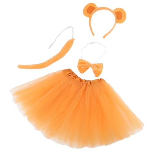 LIFKOME Affenohren und Tutu Kostüm Set Stirnband Fliege für Jungen und Mädchen Partys LIFKOME Affenohren und Tutu Kostüm Set Stirnband Fliege für Jungen und Mädchen Partys von LIFKOME