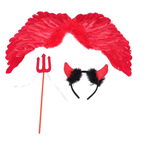 LIFKOME Teufelskostüm für Jungen und Mädchen Halloween-party-kleidung Leicht Bequem Cosplay-anzug für Jungen und Mädchen LIFKOME Teufelskostüm für Jungen und Mädchen Halloween-party-kleidung Leicht Bequem Cosplay-anzug für Jungen und Mädchen von LIFKOME