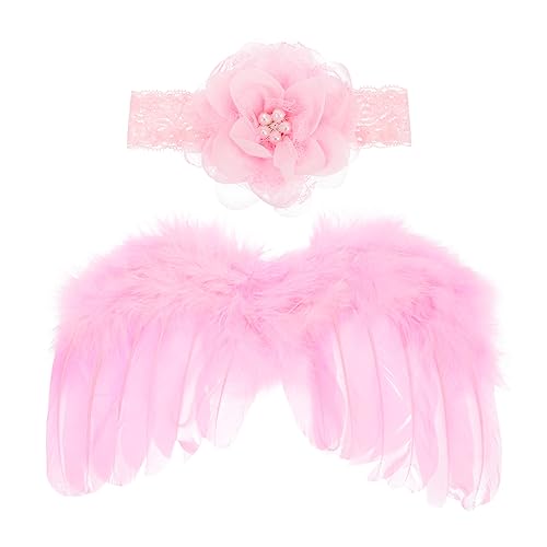 LIFKOME 1 Satz Fotoanzug -outfit Neugeborenes Kostüm Flügel-kit Kinderstirnband Babykostüme Stirnband Für Babyfotografie -kostüm-requisite Kinderkostüme Rosa Nylon LIFKOME 1 Satz Fotoanzug -outfit Neugeborenes Kostüm Flügel-kit Kinderstirnband Babykostüme Stirnband Für Babyfotografie -kostüm-requisite Kinderkostüme Rosa Nylon von LIFKOME