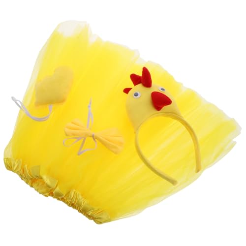 LIFKOME 1 Satz Hahn-anziehset Halloweenkostüm Tüll Kostüme Spatz Dekoration Fröhliche Vogeldekoration Kostüme Für Hühnerkostüme Kostüme Für Nutztiere Cosplay-huhn-kostüm Yellow Tuch LIFKOME 1 Satz Hahn-anziehset Halloweenkostüm Tüll Kostüme Spatz Dekoration Fröhliche Vogeldekoration Kostüme Für Hühnerkostüme Kostüme Für Nutztiere Cosplay-huhn-kostüm Yellow Tuch von LIFKOME
