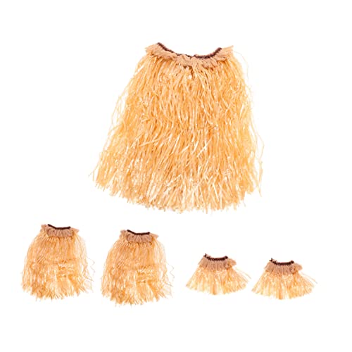 LIFKOME 1 Set Von Leistung Hula-rock Elastische Bänder Realistische Kunststoff Gras Rock für Hawaiian Hula von LIFKOME