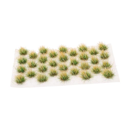 LIFKOME 1 Satz Modell Sandtisch Rasen Simulationsgras-Miniatur Grasbüschel Miniatur Miniaturen Gras Bastelgras Modellgras künstliches Gras zum Basteln kleine Grasbüschel Plastik von LIFKOME