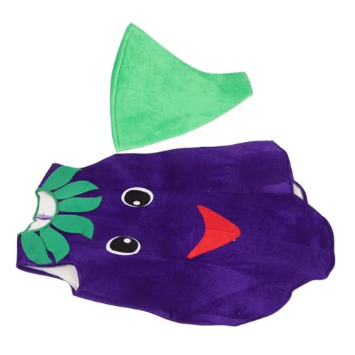 LIFKOME 1 Satz Schwamm-Auberginen-Kostüm Gemüsekostüm für Halloween-Aubergine-Cosplay-Kostüm Bühnenoutfit Kinderkostümparty Aubergine Kostüm Foto Requisite Kostüm-Requisite LIFKOME 1 Satz Schwamm-Auberginen-Kostüm Gemüsekostüm für Halloween-Aubergine-Cosplay-Kostüm Bühnenoutfit Kinderkostümparty Aubergine Kostüm Foto Requisite Kostüm-Requisite von LIFKOME