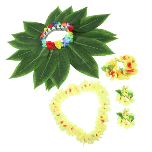 LIFKOME Luau-party-zubehör Grünes Blattrock-set Für Tanzkleid Für Jungen Und Mädchen LIFKOME Luau-party-zubehör Grünes Blattrock-set Für Tanzkleid Für Jungen Und Mädchen von LIFKOME