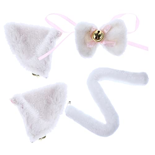 LIFKOME 1satz Cat Ears Haarclip Mit Krawatte Und Cosplay Kostüm Zubehör Für Halloween Und Mottopartys Strapazierfähiges Material LIFKOME 1satz Cat Ears Haarclip Mit Krawatte Und Cosplay Kostüm Zubehör Für Halloween Und Mottopartys Strapazierfähiges Material von LIFKOME