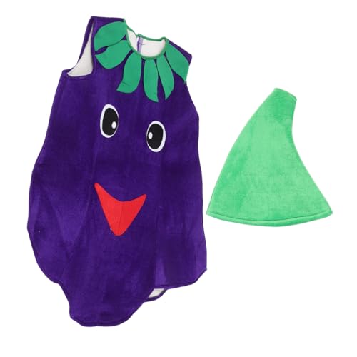 LIFKOME 1 Set Aubergine Kostüm Zubehör Kostüm Halloween Kostüm Aubergine Cosplay Prop von LIFKOME