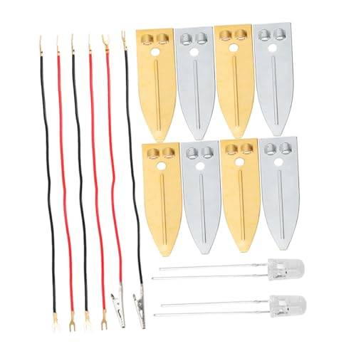 LIFKOME 1 Set Fruchtbatterie-elektroden-experimentierset: Kartoffel-wissenschafts-lernspielzeug – Zink-Kupfer-Platten Für Schulprojekte Von Kindern, DIY-stammlabor von LIFKOME