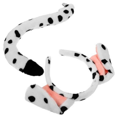 LIFKOME 1 Set Hundeohren Stirnband Und Halloween Welpen Hundekleid Kostümfoto Requisite von LIFKOME