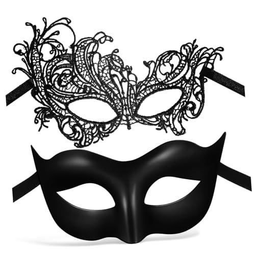 LIFKOME 1 Set Maskerade Augenmaske Maskerade Maske Für Männer Spitzen Augenmaske Halloween Maske Requisite Kostümmasken Spitzen Maskerade Maske Masken Für Maskerade Party Cosplay von LIFKOME