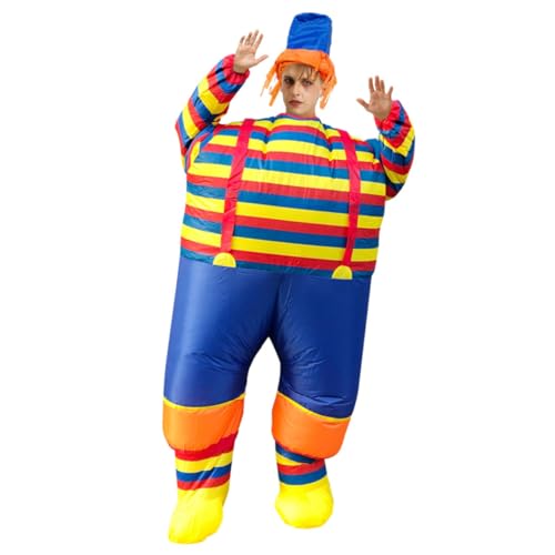 LIFKOME 1 Stück Party-kostüm Jungs Clown-partykostüm Halloween-clown-kleid Aufblasbares Kostüm Für Erwachsene Aufblasbare Kostüme Clown-cosplay Für Erwachsene Kind Lustig Clownkleid von LIFKOME