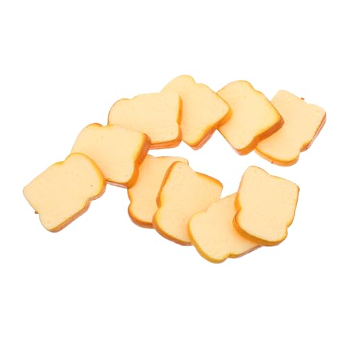LIFKOME 10 Stück Teiliges Künstliche Brotscheiben Realistische Toast Simulation aus Hochwertigem Material Detailgetreu Gearbeitet als Deko Requisiten für Bäckerei Party und Fotografie LIFKOME 10 Stück Teiliges Künstliche Brotscheiben Realistische Toast Simulation aus Hochwertigem Material Detailgetreu Gearbeitet als Deko Requisiten für Bäckerei Party und Fotografie von LIFKOME