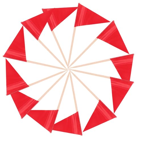 LIFKOME 100 Stück Zahnstocher-flagge Obstfahnen Leere Zahnstocherfahne Zahnstocher Mit Fahnen Zahnstocher Aus Leerer Flagge Zahnstocher-food-flags Lebensmittelflaggen Käsemarker Papier Rot LIFKOME 100 Stück Zahnstocher-flagge Obstfahnen Leere Zahnstocherfahne Zahnstocher Mit Fahnen Zahnstocher Aus Leerer Flagge Zahnstocher-food-flags Lebensmittelflaggen Käsemarker Papier Rot von LIFKOME