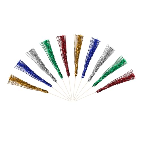 LIFKOME 10 Stücke Glow Sticks Fee Zauberstäbe Hochzeit Party Dekorationen Zeremonie Décor Streamer LIFKOME 10 Stücke Glow Sticks Fee Zauberstäbe Hochzeit Party Dekorationen Zeremonie Décor Streamer von LIFKOME