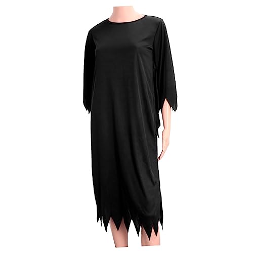 LIFKOME Gruseliges Halloween-kostüm für Jungen und Mädchen Todeskleid Maske Streich-requisiten für Partys LIFKOME Gruseliges Halloween-kostüm für Jungen und Mädchen Todeskleid Maske Streich-requisiten für Partys von LIFKOME