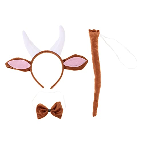 LIFKOME 1Satz Kostüm Set mit Ziegenhorn Stirnband für Tierkostüm Teiliges Set für Cosplay Partys und Versammlungen aus Langlebigem für Erwachsene LIFKOME 1Satz Kostüm Set mit Ziegenhorn Stirnband für Tierkostüm Teiliges Set für Cosplay Partys und Versammlungen aus Langlebigem für Erwachsene von LIFKOME