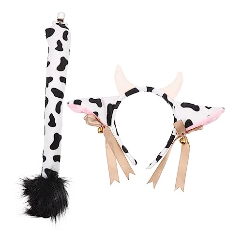 LIFKOME 1Satz Kuh Haarband Set mit Plüsch Cosplay Zubehör für Erwachsene Halloween Karneval oder Kindergeburtstagsfeiern LIFKOME 1Satz Kuh Haarband Set mit Plüsch Cosplay Zubehör für Erwachsene Halloween Karneval oder Kindergeburtstagsfeiern von LIFKOME