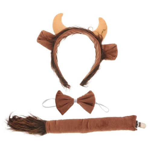 LIFKOME 1Satz Kuh Kostüm Tier Ohren Haarreif Fliege für Cosplay und Erwachsene für Kostümpartys und Festliche Anlässe LIFKOME 1Satz Kuh Kostüm Tier Ohren Haarreif Fliege für Cosplay und Erwachsene für Kostümpartys und Festliche Anlässe von LIFKOME