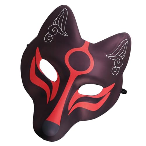 LIFKOME 1Stk Fuchs Maske halloween masken halloweenmaske tierische Mundbedeckung Schwarz Geschenk Neon-Accessoires Requisiten für Tiermasken kreative Maske empfindlich bilden Stirnband 3d von LIFKOME