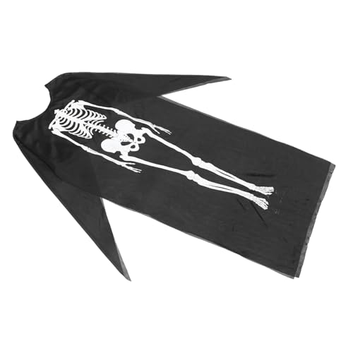 LIFKOME 1Stk Halloweenkostüm schickes Cosplay-Outfit ausfallen Körper Babys halloween umhang halloween costume kleidung Skelett-Halloween-Kostüm Halloween-Performance-Outfit Stoff Black LIFKOME 1Stk Halloweenkostüm schickes Cosplay-Outfit ausfallen Körper Babys halloween umhang halloween costume kleidung Skelett-Halloween-Kostüm Halloween-Performance-Outfit Stoff Black von LIFKOME