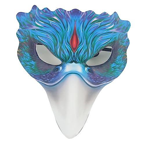 LIFKOME Halloween Maskerade Party Cooles Design Aus Leder Für Cosplay Und Karneval von LIFKOME