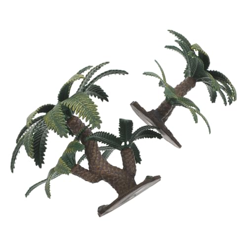 LIFKOME 2 Miniaturbäume: Tropenbaum-, hochsimuliertes Kunststoffmodell für Heimwerkerarbeiten, architektonische Landschaften – Mikro-Landschaftsdekoration LIFKOME 2 Miniaturbäume: Tropenbaum-, hochsimuliertes Kunststoffmodell für Heimwerkerarbeiten, architektonische Landschaften – Mikro-Landschaftsdekoration von LIFKOME