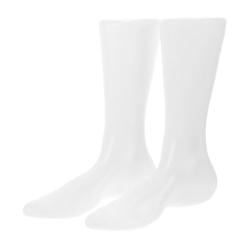 LIFKOME 2 Stück Fußform-Schuhspanner Mannequin-füße Fuß Aus Kunststoff Sockenständer Socken-Display-fuß Sockenhalter-Display Mannequin-fuß Sockendisplay Fußpuppe Für Socken Plastik Weiß LIFKOME 2 Stück Fußform-Schuhspanner Mannequin-füße Fuß Aus Kunststoff Sockenständer Socken-Display-fuß Sockenhalter-Display Mannequin-fuß Sockendisplay Fußpuppe Für Socken Plastik Weiß von LIFKOME