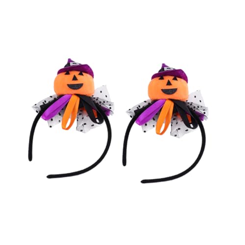 LIFKOME 2 Stück Halloween Haarreifen Pumpkin und Spinnennetz Kopfband Langlebige und Materialien Dekorativer Kopfschmuck für Erwachsene für Halloween Party und Festival LIFKOME 2 Stück Halloween Haarreifen Pumpkin und Spinnennetz Kopfband Langlebige und Materialien Dekorativer Kopfschmuck für Erwachsene für Halloween Party und Festival von LIFKOME