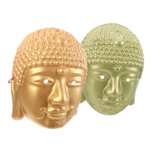 LIFKOME 2 Stück Karneval Buddha Für Halloween Und Karneval Cosplay Masken Für Frauen Lustige Anzieh Foto Requisiten Und Party Gesichtsmaske LIFKOME 2 Stück Karneval Buddha Für Halloween Und Karneval Cosplay Masken Für Frauen Lustige Anzieh Foto Requisiten Und Party Gesichtsmaske von LIFKOME