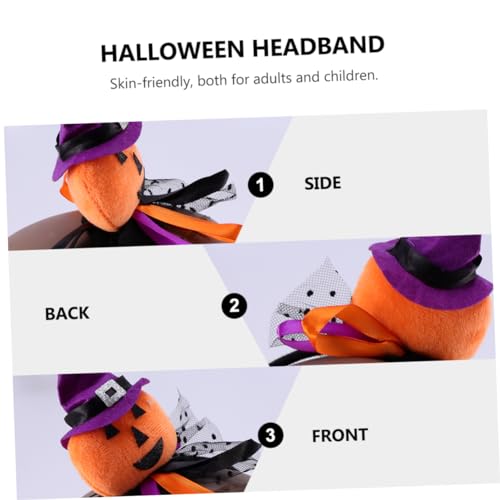 LIFKOME 2 Stück Kürbis Stirnband Halloween-Cosplay-Haarband Dekorate Kostüm für Requisiten Halloween-Haarreifen Horror lustige Haarreifen gefälschte Haare LIFKOME 2 Stück Kürbis Stirnband Halloween-Cosplay-Haarband Dekorate Kostüm für Requisiten Halloween-Haarreifen Horror lustige Haarreifen gefälschte Haare von LIFKOME
