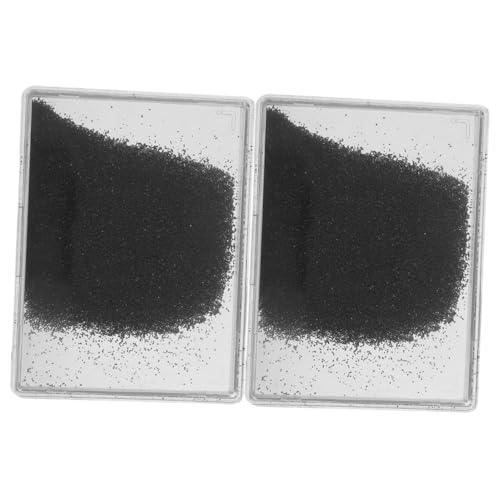 LIFKOME 2 Stück Magnetisches Physikunterricht Experimentierkasten Magnetfeld Demonstration Eisenpulverbox Lehrmittel für Schüler Praktische Magnetismus Lernhilfe von LIFKOME