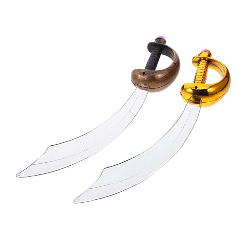 LIFKOME 2 Stück Piratensäbel aus Sicherem Kunststoff Leichte Schwerter für Faschingskostüm Piraten Zubehör für Jungen und Mädchen für Halloween Rollenspiele und Partys LIFKOME 2 Stück Piratensäbel aus Sicherem Kunststoff Leichte Schwerter für Faschingskostüm Piraten Zubehör für Jungen und Mädchen für Halloween Rollenspiele und Partys von LIFKOME