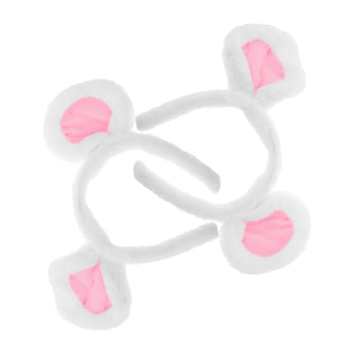 LIFKOME 2 Stück Plüsch Mäuseohren Stirnband Weiches Bequemes Kostümzubehör Karneval Fasching Damen und Erwachsene Niedliches Kleines Mausohren Haarband für Halloween Party LIFKOME 2 Stück Plüsch Mäuseohren Stirnband Weiches Bequemes Kostümzubehör Karneval Fasching Damen und Erwachsene Niedliches Kleines Mausohren Haarband für Halloween Party von LIFKOME