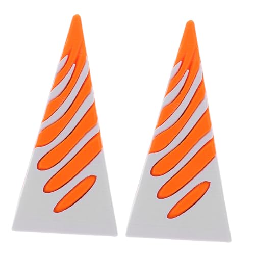 LIFKOME 2 Stück Spiralkegeldekoration Illusionsspielzeug zappeln Teenager Büro-Fidget- für den Schreibtisch Fidget- fürs Büro Kleines Zappelspielzeug Plastik von LIFKOME