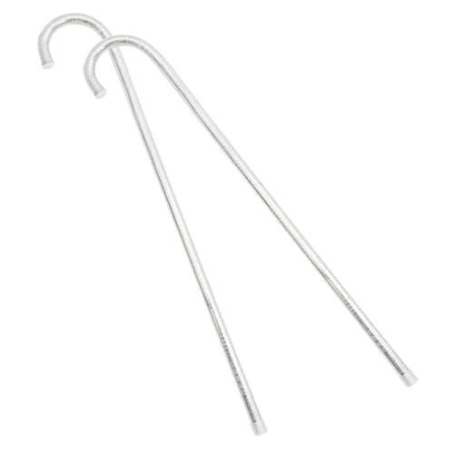 LIFKOME 2 Stück Tanzstock für Bühnenaufführungen und Partys Cosplay Requisiten Silberfarben für Bauchtanz und Halloween Dekoration LIFKOME 2 Stück Tanzstock für Bühnenaufführungen und Partys Cosplay Requisiten Silberfarben für Bauchtanz und Halloween Dekoration von LIFKOME