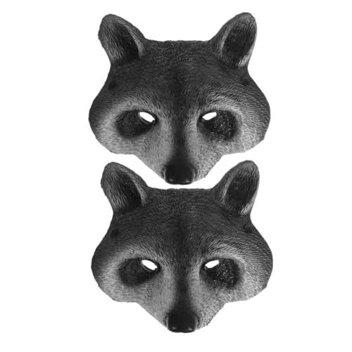 LIFKOME 2 Stück Teiliges Realistische Waschbär Halbgesichtsmasken aus Flexiblem Pu-schaum Für Erwachsene und Jugendliche Detailreich für Halloween Karneval Cosplay und Maskenbälle LIFKOME 2 Stück Teiliges Realistische Waschbär Halbgesichtsmasken aus Flexiblem Pu-schaum Für Erwachsene und Jugendliche Detailreich für Halloween Karneval Cosplay und Maskenbälle von LIFKOME