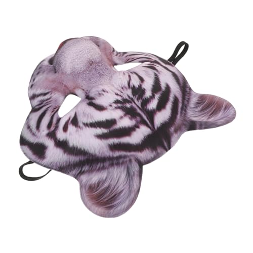 LIFKOME 2 Stück Tiger Halbgesicht Maske Tier Cosplay Maske für Halloween Karneval Maskerade Party mit Realistischem Design und Ergonomischem Sitz für Festivals und Kostümveranstaltungen LIFKOME 2 Stück Tiger Halbgesicht Maske Tier Cosplay Maske für Halloween Karneval Maskerade Party mit Realistischem Design und Ergonomischem Sitz für Festivals und Kostümveranstaltungen von LIFKOME