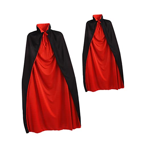 LIFKOME Vampir Umhang Set Halloween Vampir Umhang Doppeltes Cape Für Erwachsene Und Wiederverwendbares Cosplay Kostü Für Halloween Dekoration Und Bühnenaufführungen Vampir Umhang Damen LIFKOME Vampir Umhang Set Halloween Vampir Umhang Doppeltes Cape Für Erwachsene Und Wiederverwendbares Cosplay Kostü Für Halloween Dekoration Und Bühnenaufführungen Vampir Umhang Damen von LIFKOME