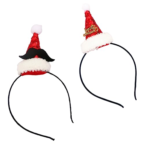 LIFKOME 2 Stück Weihnachts Haarschmuck Glitzernde Hut Haarschleifen für Festliche Anlässe Zufällige Designs für Partys und Cosplay für Weihnachten und Karneval LIFKOME 2 Stück Weihnachts Haarschmuck Glitzernde Hut Haarschleifen für Festliche Anlässe Zufällige Designs für Partys und Cosplay für Weihnachten und Karneval von LIFKOME