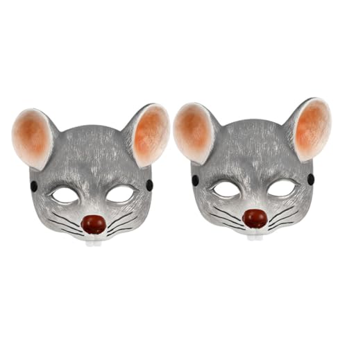 LIFKOME 2 Stücke Realistische 3D Pu Schaum Ratte Maske Tier Halbe Gesicht Maske Für Halloween Karneval Cosplay Kostüm LIFKOME 2 Stücke Realistische 3D Pu Schaum Ratte Maske Tier Halbe Gesicht Maske Für Halloween Karneval Cosplay Kostüm von LIFKOME
