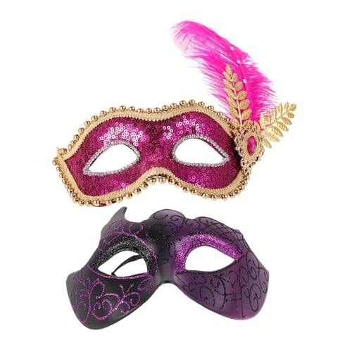 LIFKOME 2 Teilige Maskenmaske Für Frauen Im Römischen Vintage Stil Und Glitzernden Pailletten Vintage Und Antike Masken Abend Und Abschlussballmaske LIFKOME 2 Teilige Maskenmaske Für Frauen Im Römischen Vintage Stil Und Glitzernden Pailletten Vintage Und Antike Masken Abend Und Abschlussballmaske von LIFKOME