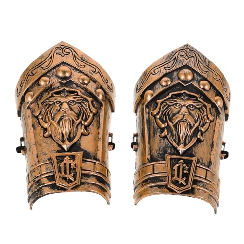 LIFKOME 2-teiliges Piratenrüstungsset Wikingerschild Brustplatte Armschützer für Jungen und Mädchen Halloween-kostüme LIFKOME 2-teiliges Piratenrüstungsset Wikingerschild Brustplatte Armschützer für Jungen und Mädchen Halloween-kostüme von LIFKOME