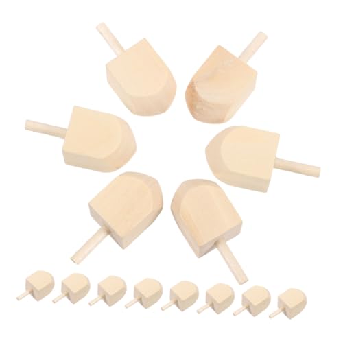 LIFKOME 20 Stück Hanukkah Holz Dreidel zum Bemalen Naturbelassene Stabile Dreidel Spinning Tops Traditionelles für DIY Bastelprojekte Familienfeiern Kulturelle Festtagsdekoration LIFKOME 20 Stück Hanukkah Holz Dreidel zum Bemalen Naturbelassene Stabile Dreidel Spinning Tops Traditionelles für DIY Bastelprojekte Familienfeiern Kulturelle Festtagsdekoration von LIFKOME