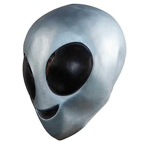 LIFKOME 2St Halloween-Alien-Maske Requisiten für Halloween-Masken Grusel halloween kostüm halloween costume Kleidung Alien-Cosplay-Kopfmaske Halloween-Latex-Gesichtsmaske et von LIFKOME