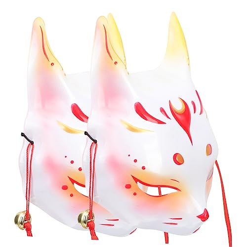 LIFKOME 2St Tanzmaske einzigartige Halloween-Party-Maske Gesicht Fuchs Halloween-Maskerade-Kostüm-Stütze halloween masken halloweenmaske Halloween-Party- Cosplay-Maske PVC rot LIFKOME 2St Tanzmaske einzigartige Halloween-Party-Maske Gesicht Fuchs Halloween-Maskerade-Kostüm-Stütze halloween masken halloweenmaske Halloween-Party- Cosplay-Maske PVC rot von LIFKOME