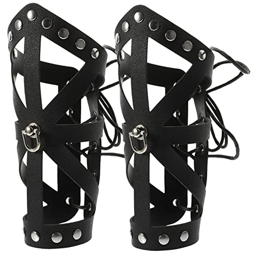 LIFKOME 2stücke Punk Stil Verstellbare Goth Armstulpen Für Cosplay Halloween Und Bühnenauftritte Armprotektoren Für Damen Und LIFKOME 2stücke Punk Stil Verstellbare Goth Armstulpen Für Cosplay Halloween Und Bühnenauftritte Armprotektoren Für Damen Und von LIFKOME
