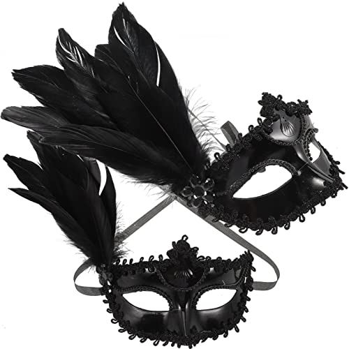 LIFKOME 2st Karnevalsmaske Kostüm Rave-maske Halloween Party-maske Masken Maskerade Karneval Liefert Cosplay-maske Kopfbedeckung Anziehen Tanzparty-requisite Partyzubehör Black Plastik LIFKOME 2st Karnevalsmaske Kostüm Rave-maske Halloween Party-maske Masken Maskerade Karneval Liefert Cosplay-maske Kopfbedeckung Anziehen Tanzparty-requisite Partyzubehör Black Plastik von LIFKOME