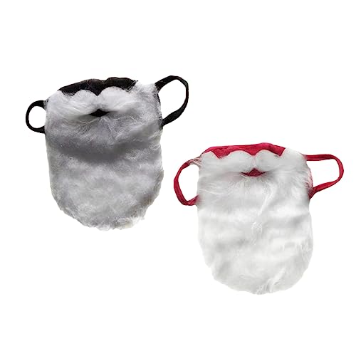 LIFKOME 2st Weihnachtsbart Masken Santa Kostüm Bart Weihnachtsmann-kostüm Kostüm Augenbrauen Weihnachtsmannmütze Natürlicher Weihnachtsmannbart Gesicht Santa Schnurrbart Baumwolle Black LIFKOME 2st Weihnachtsbart Masken Santa Kostüm Bart Weihnachtsmann-kostüm Kostüm Augenbrauen Weihnachtsmannmütze Natürlicher Weihnachtsmannbart Gesicht Santa Schnurrbart Baumwolle Black von LIFKOME