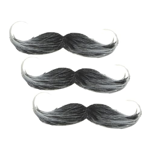 LIFKOME Realistische Gefälschte Bart Requisiten 3 Stück Halloween Party Cosplay Bärte Komfortables Material Für Maskerade LIFKOME Realistische Gefälschte Bart Requisiten 3 Stück Halloween Party Cosplay Bärte Komfortables Material Für Maskerade von LIFKOME